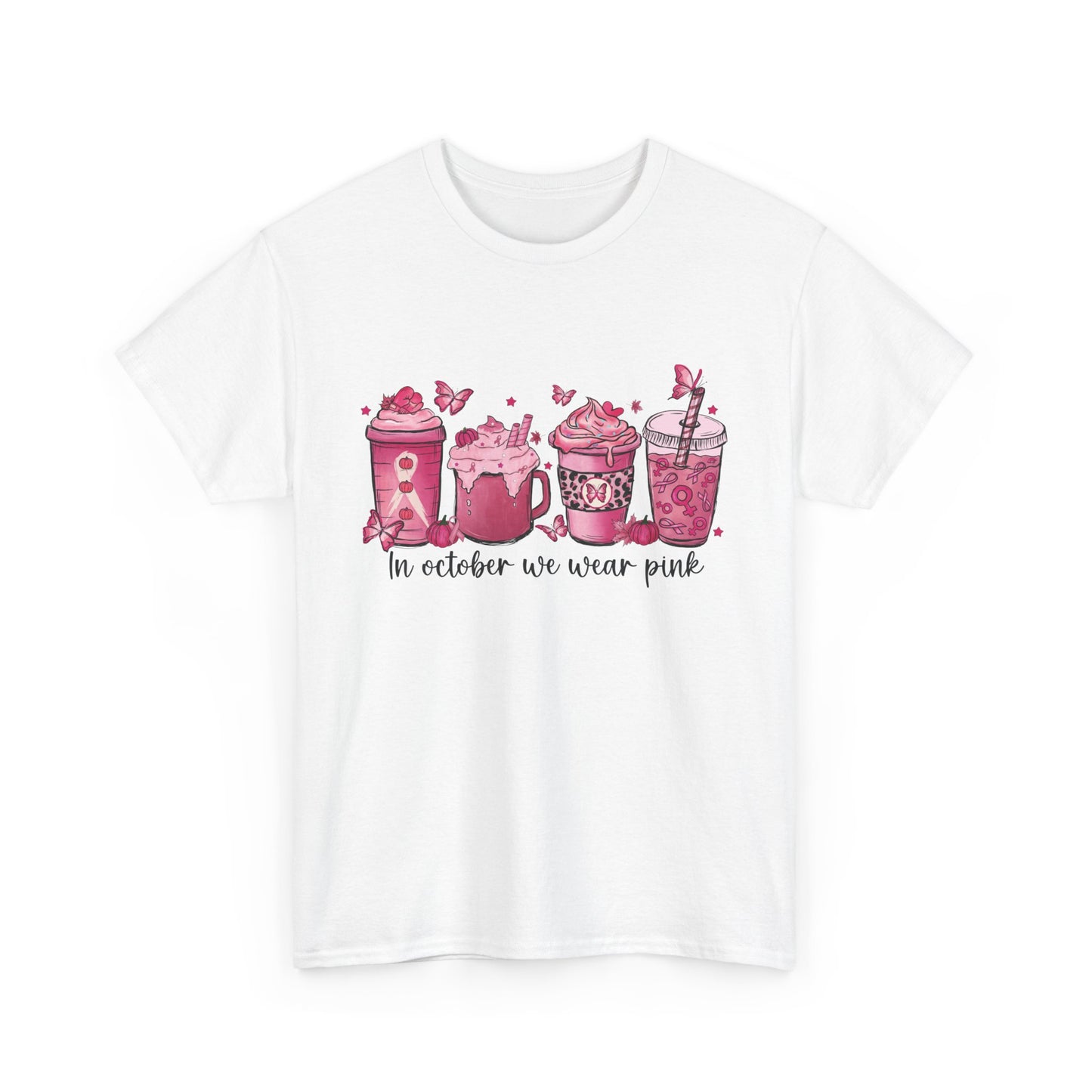 Latte Love Breast Cancer Tee