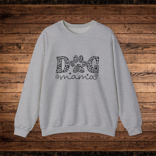 "Leopard Love Dog Mom Sweatshirt"