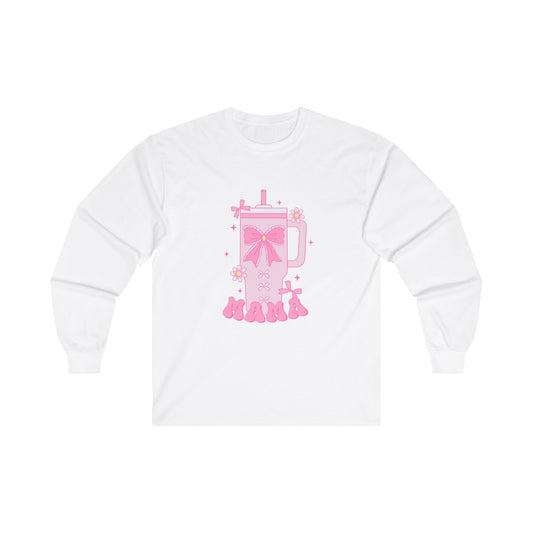 Mama Tumbler, Mommy & Me Long Sleeve Tee