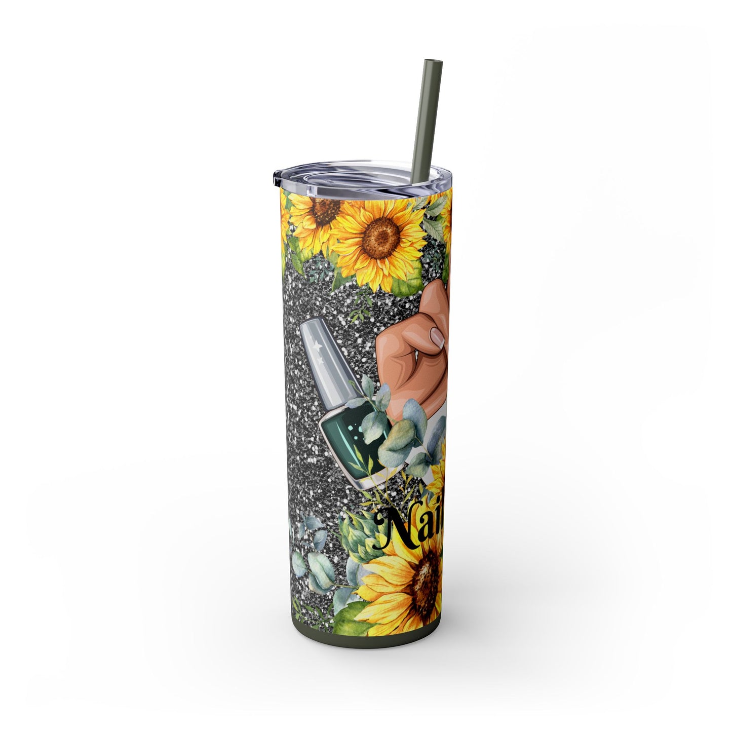 Sunflower Nail Boss , 20oz Tumbler