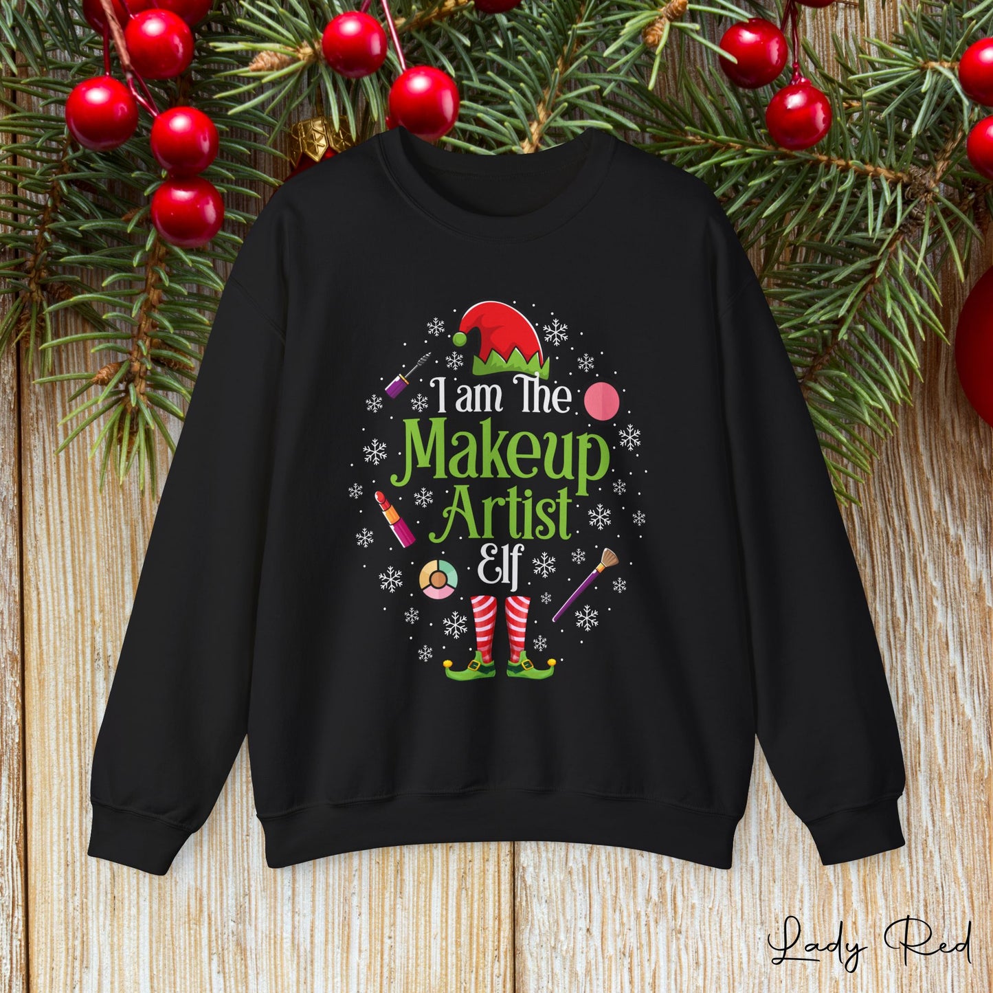 Makeup Artist Elf Sweatshirt