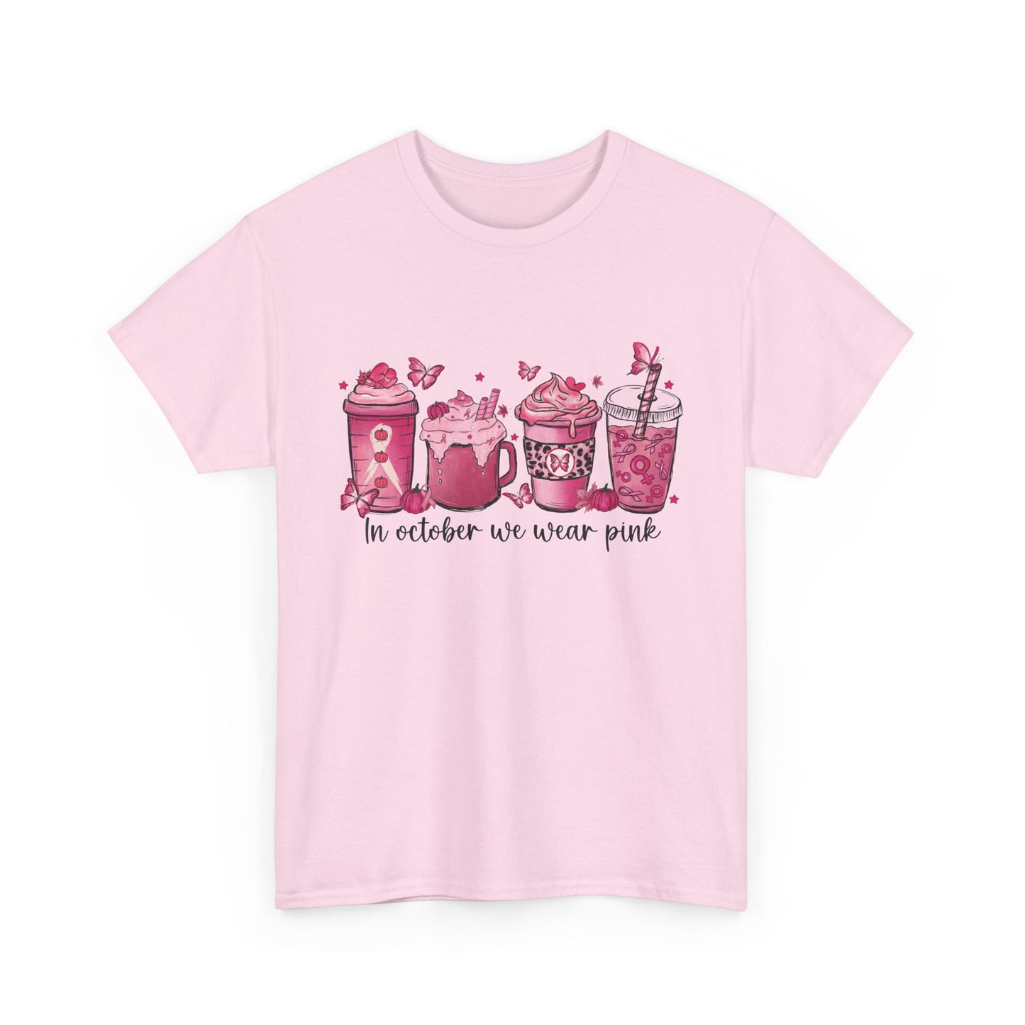 Latte Love Breast Cancer Tee