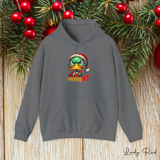 Merry AF Christmas Hoodie