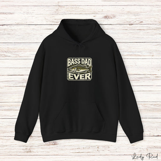 Fisherman " Bass Dad Ever" Hoodie