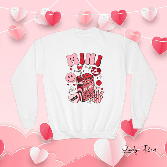 "Be Mine Mini" Valentine's, Mommy & Me Sweatshirt"