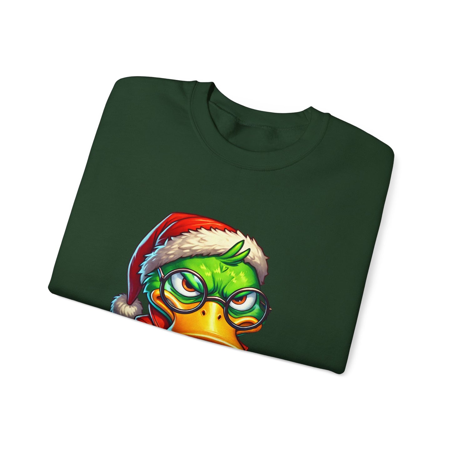 Festive Duck Off Christmas Sweatshirt