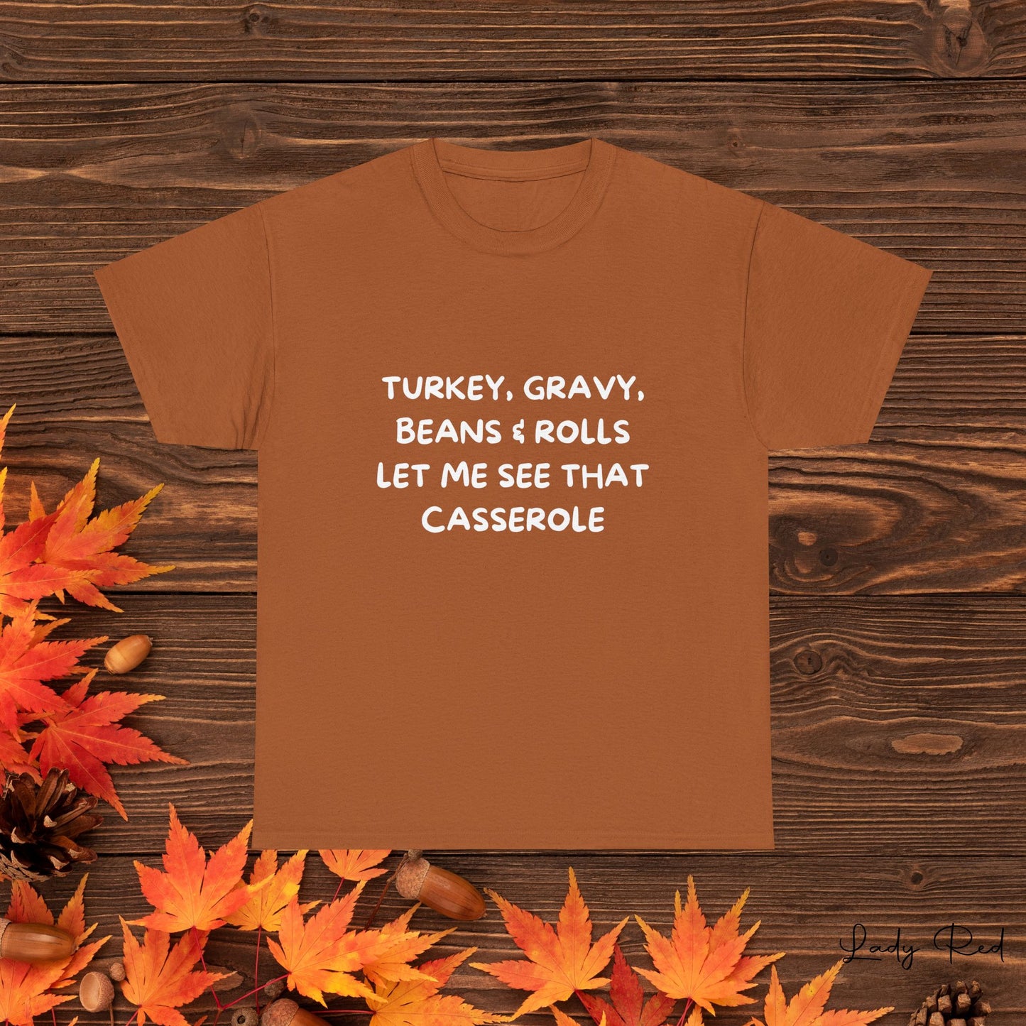 Family Thanksgiving Shirts....Turkey, Gravy, Beans & Rolls