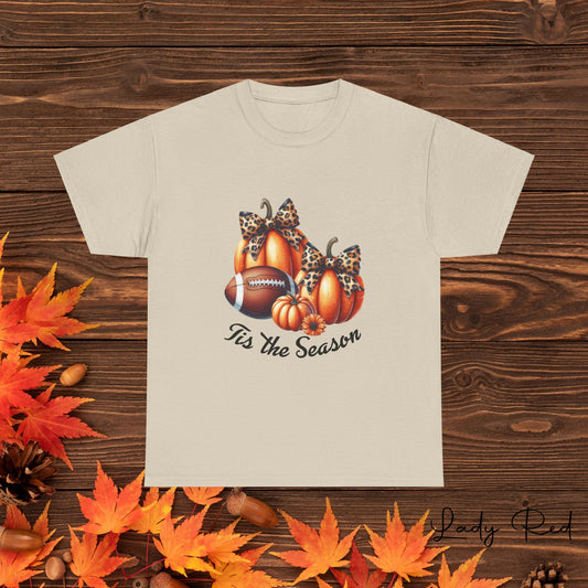 Tis the Season, Pumpkin/Football Tee