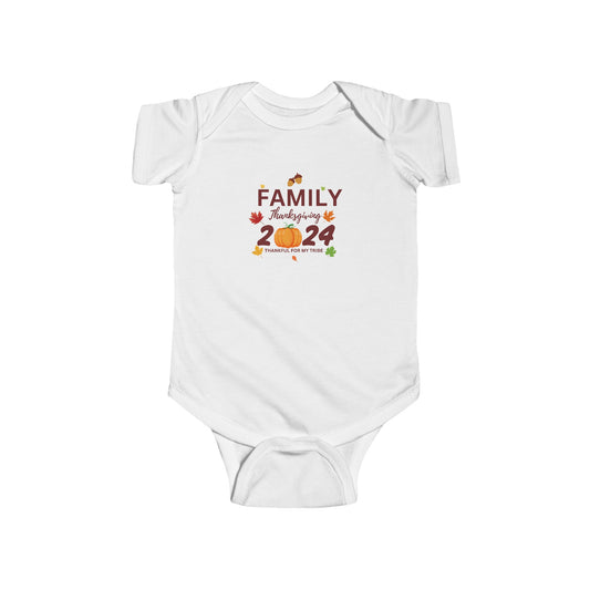 Infant Thanksgiving 2024 Family Onesies