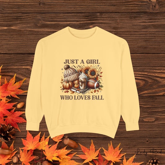 Just A Girl Who Loves Football Sweatshirt