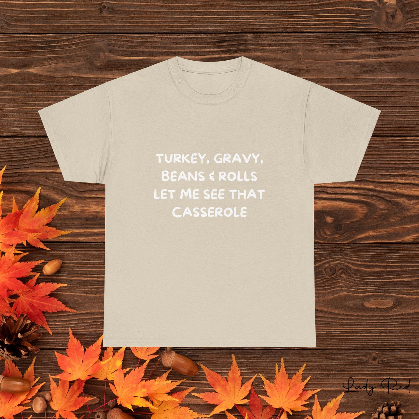 Family Thanksgiving Shirts....Turkey, Gravy, Beans & Rolls