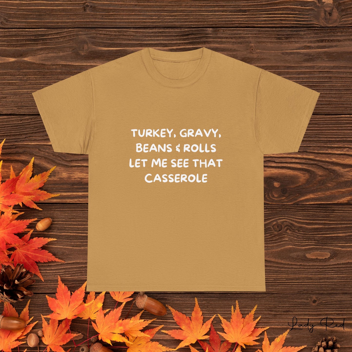 Family Thanksgiving Shirts....Turkey, Gravy, Beans & Rolls