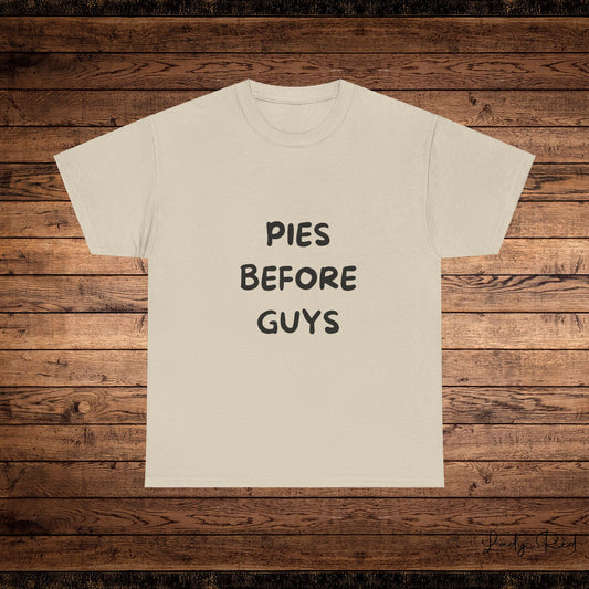 Pies Before Guys Thanksgiving Tee