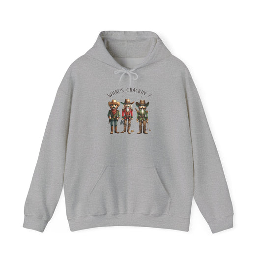 "What's Crackin" Nutcracker Christmas Hoodie