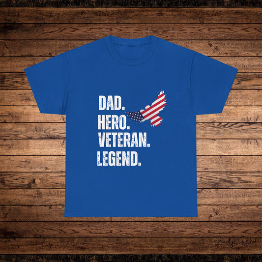 Dad, Hero, Veteran Tee