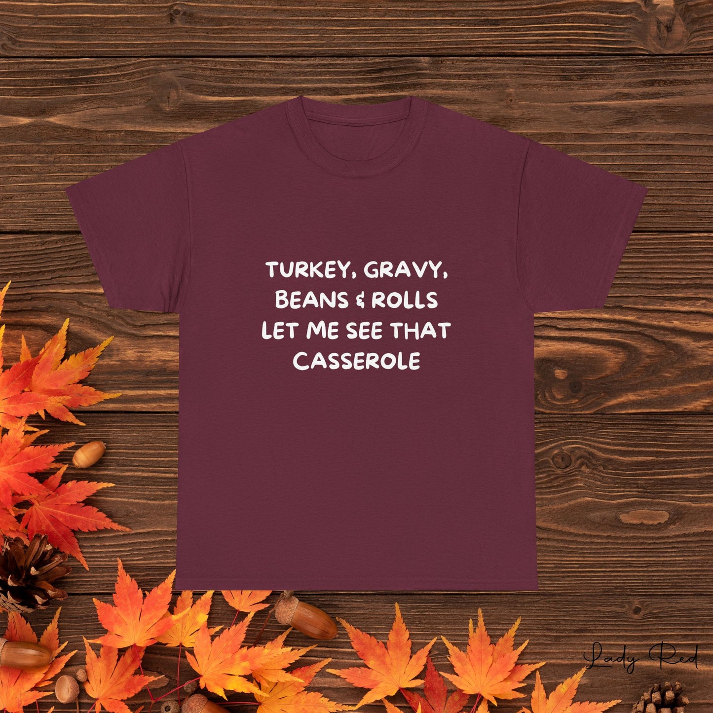 Family Thanksgiving Shirts....Turkey, Gravy, Beans & Rolls