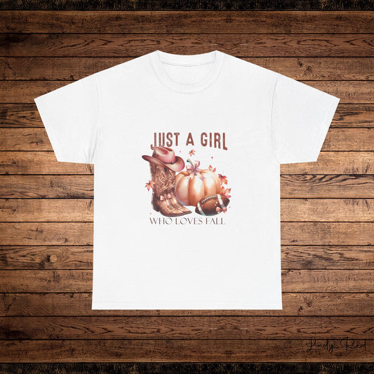 "Just a Girl who Loves Fall" Tee